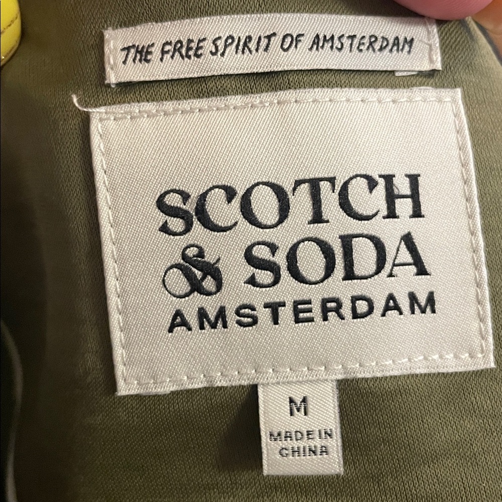 Scotch & Soda Martini Olive Satin Vest – Women’s Size M, Tailored Chic Style - Picture 8 of 11